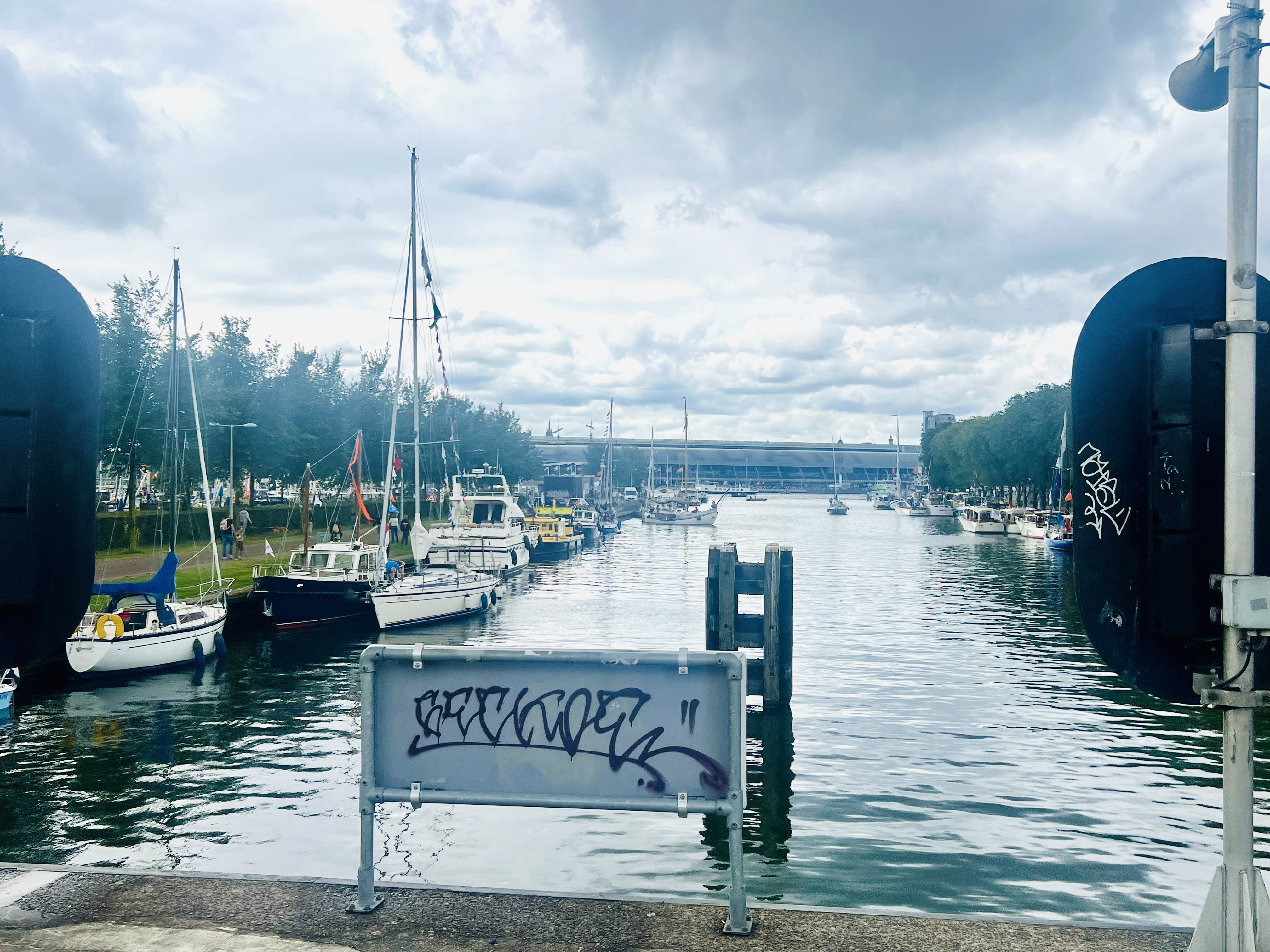 View from the sluis/lock